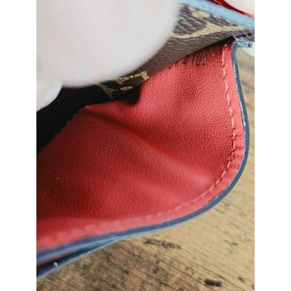 Louis Vuitton Monogram Totem Sarah Wallet Flamingo Limited Ed.